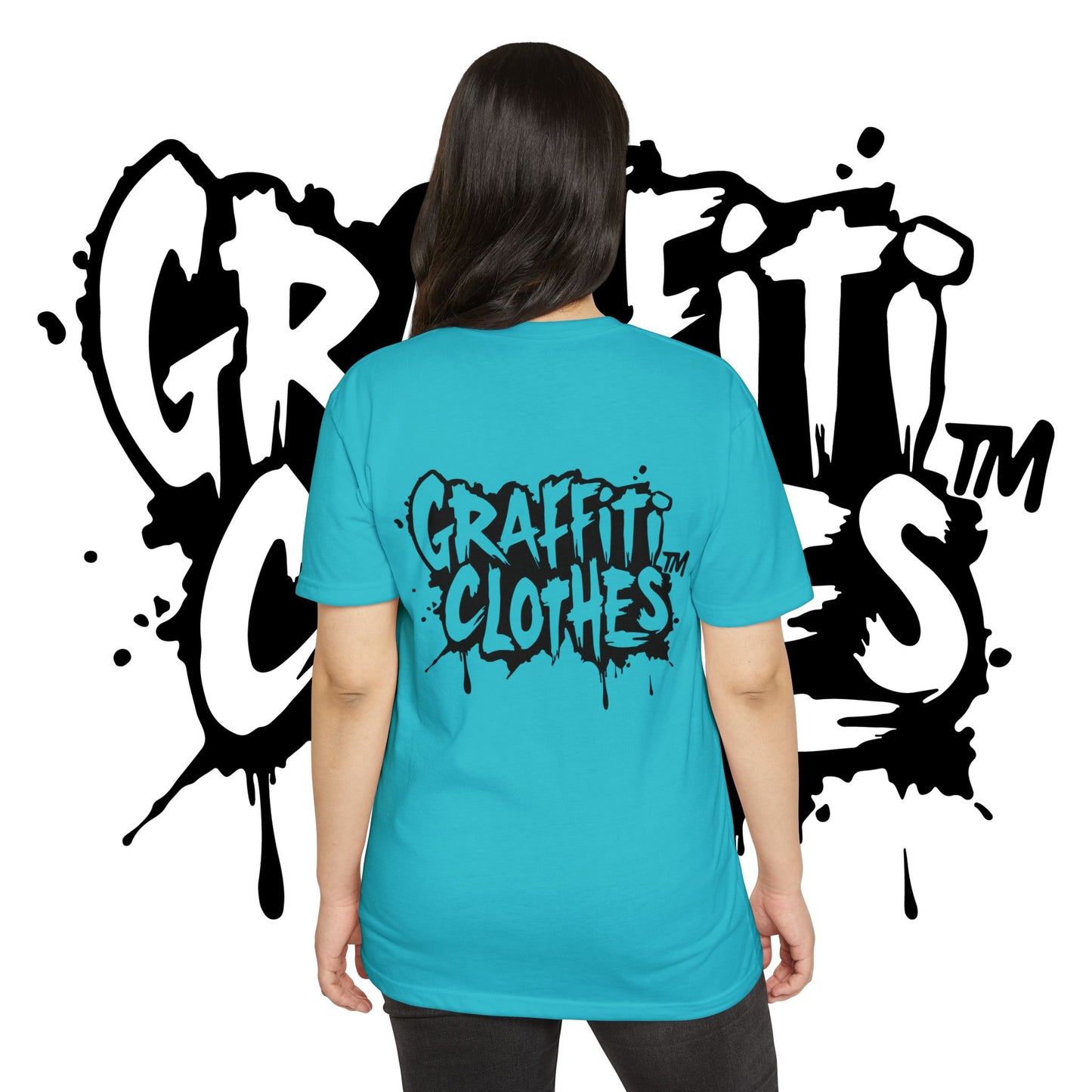 T-Shirt — "Real Men Talk About Their Shit" Bold Graphic Tee (Graffiti Clothes)