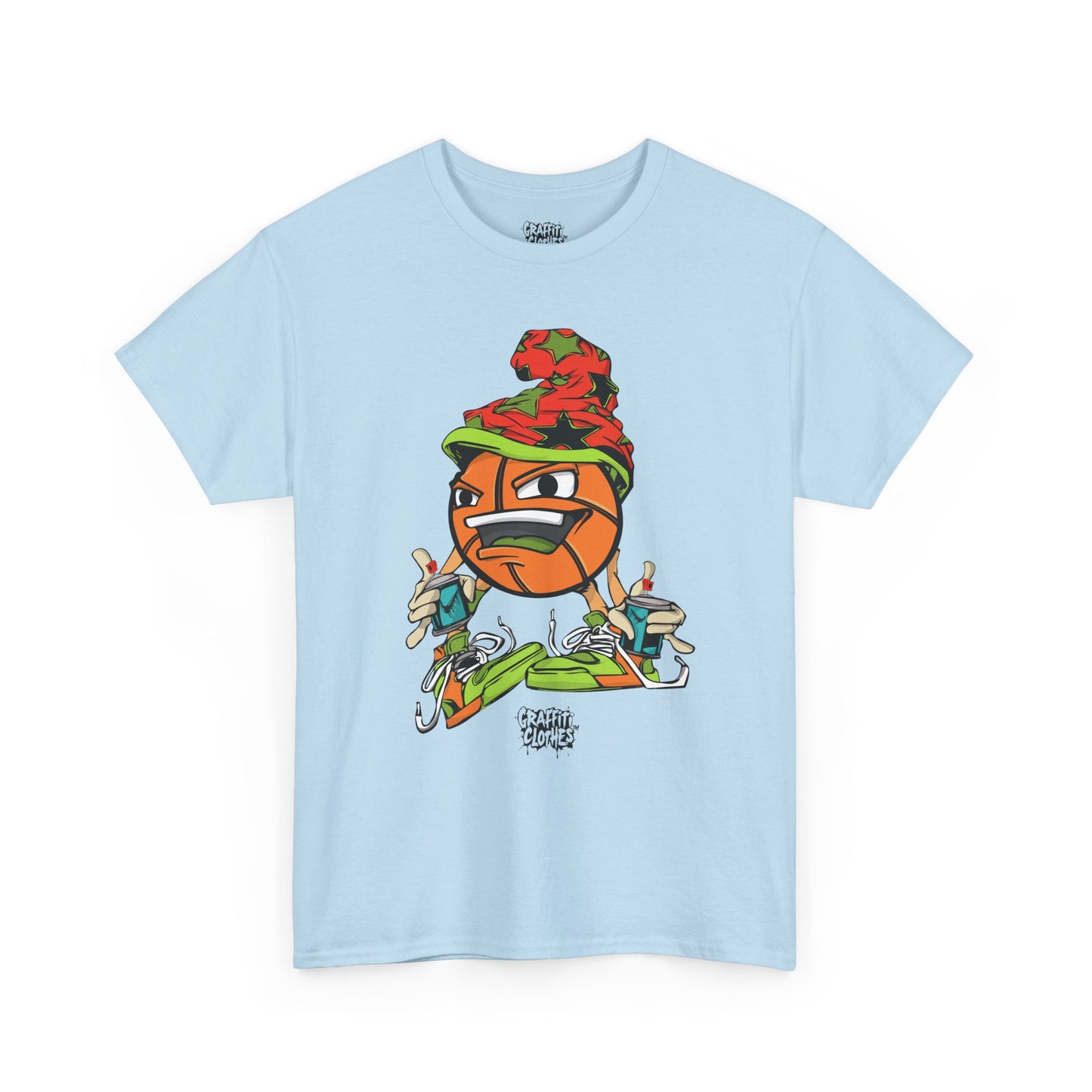 Basketball Graffiti Street Art Tee