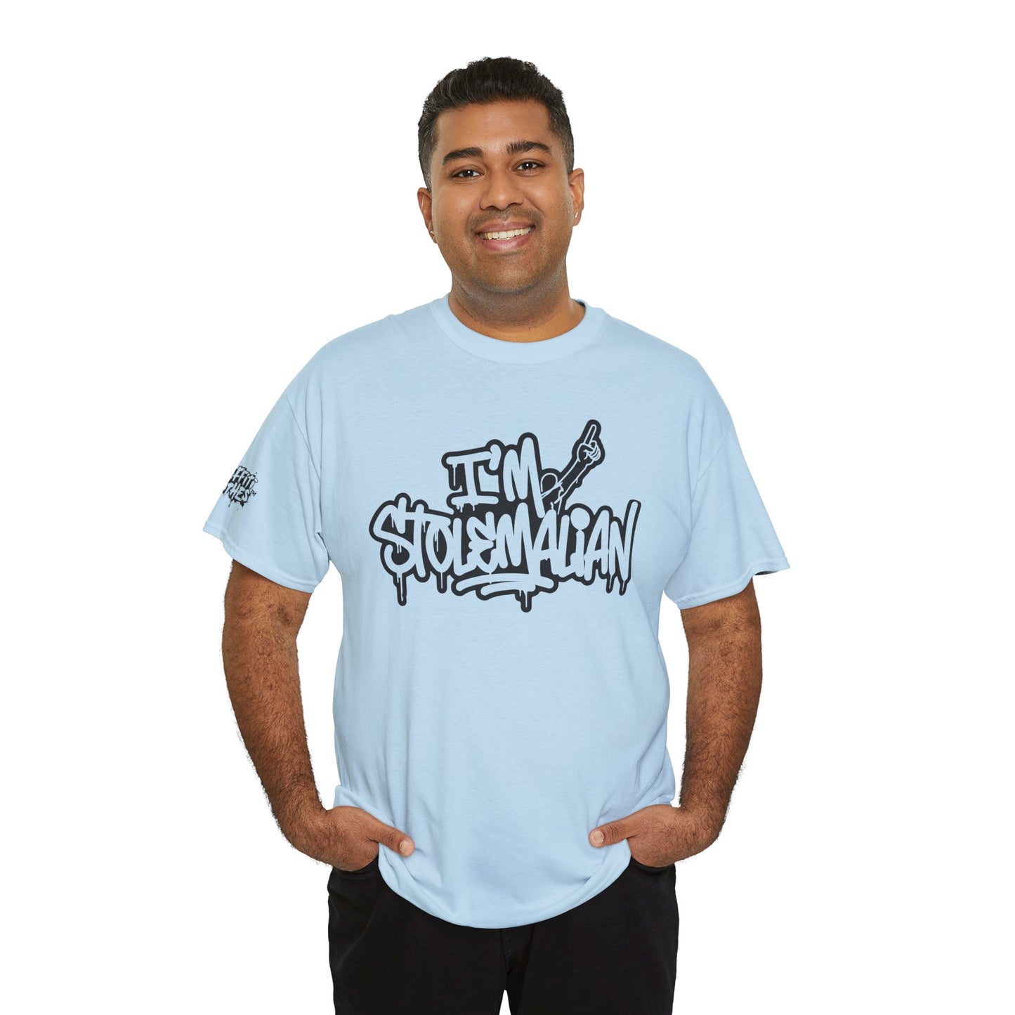 Graffiti 'I'm Stolemalian” Tee — Urban Streetwear T‑Shirt