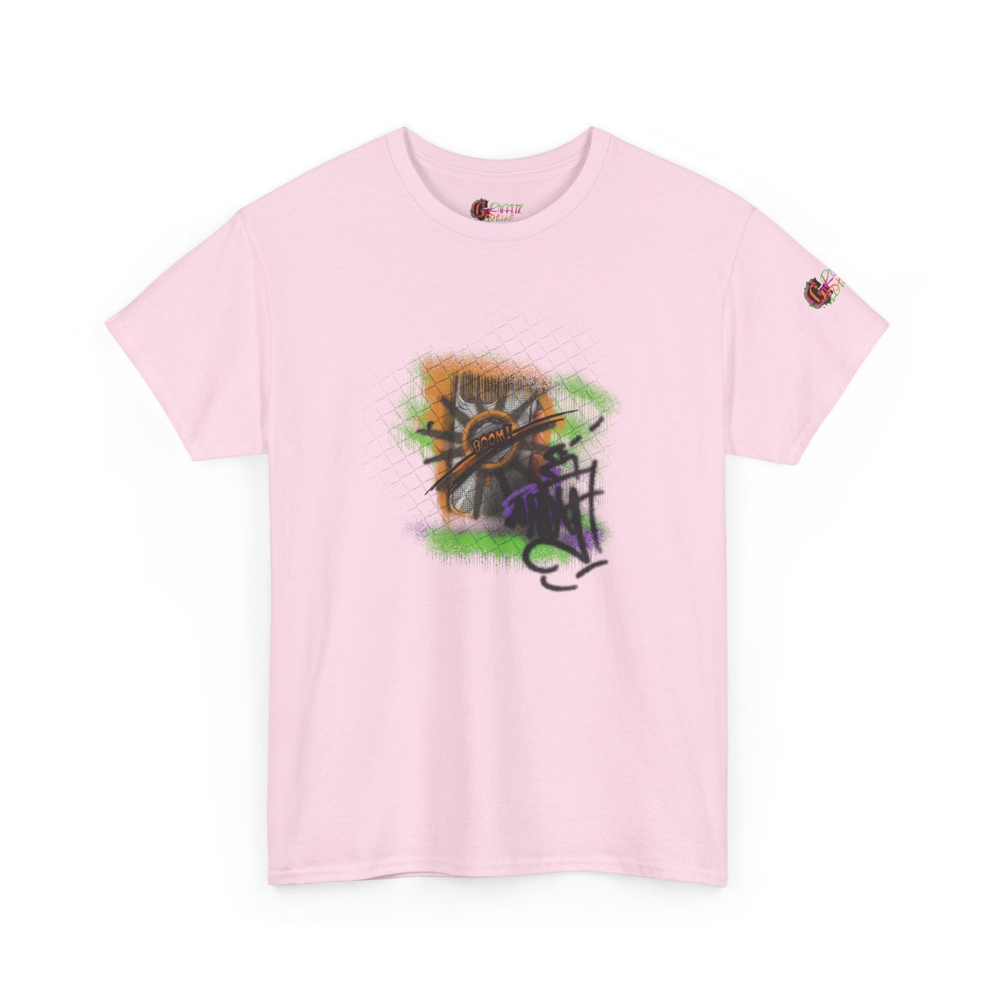 Abstract Graffiti Art T-Shirt — Colorful Urban Streetwear Tee