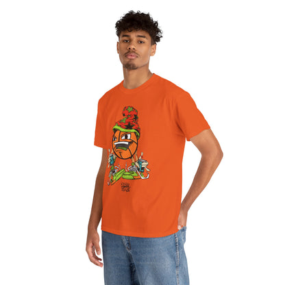 Basketball Graffiti Street Art Tee