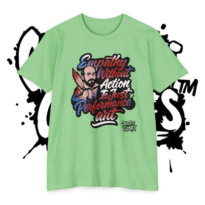 Empathy Without Action Is Just Performance Art