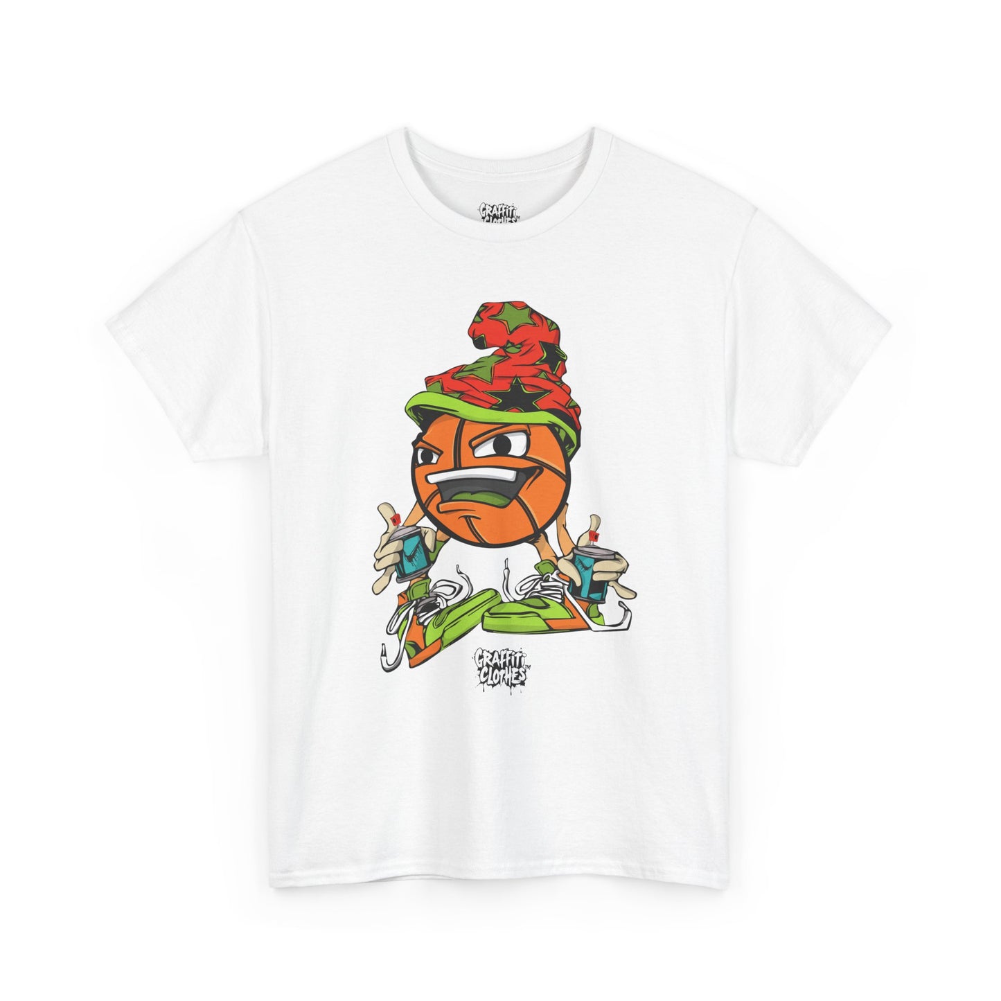 Basketball Graffiti Street Art Tee