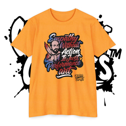 Empathy Without Action Is Just Performance Art