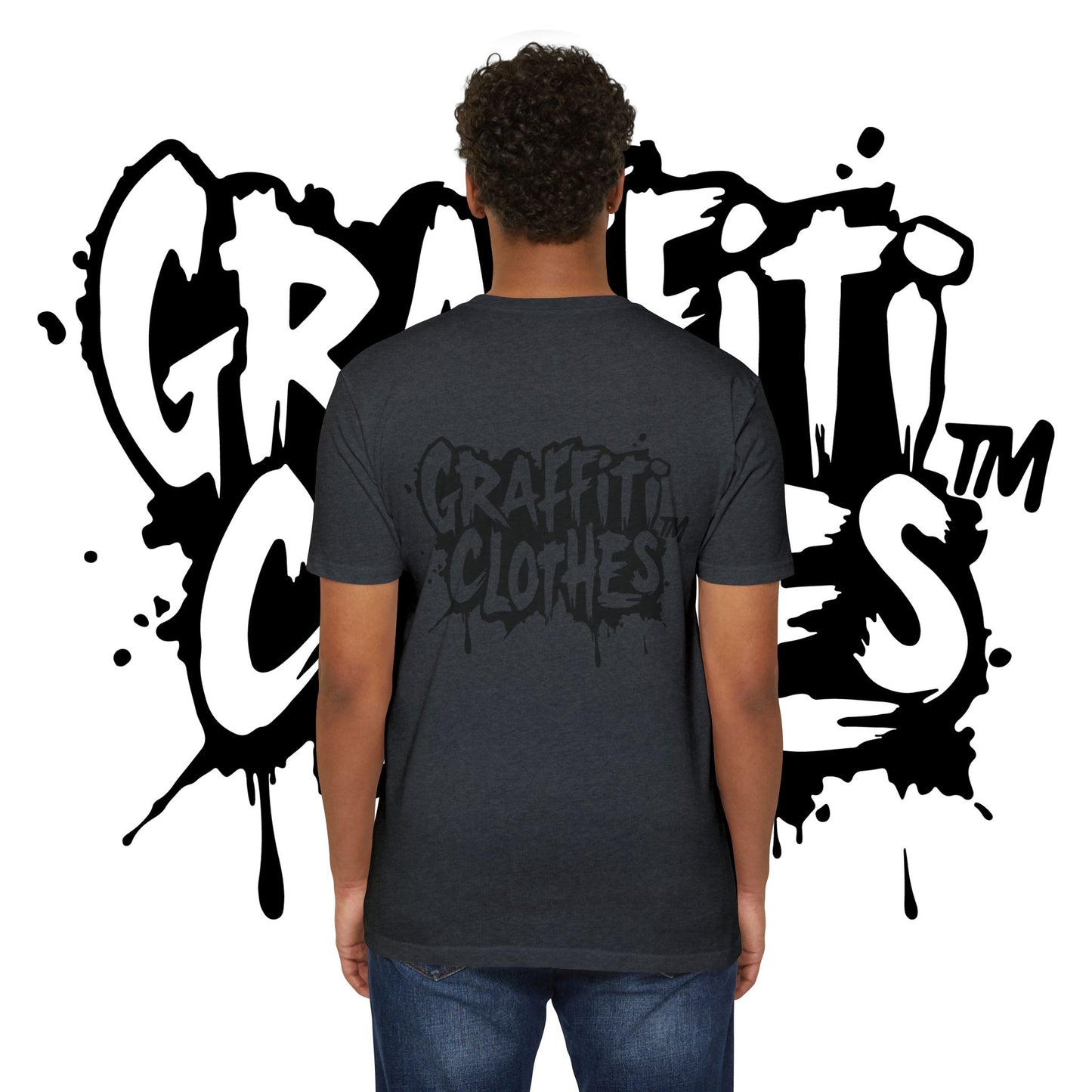 T-Shirt — "Real Men Talk About Their Shit" Bold Graphic Tee (Graffiti Clothes)