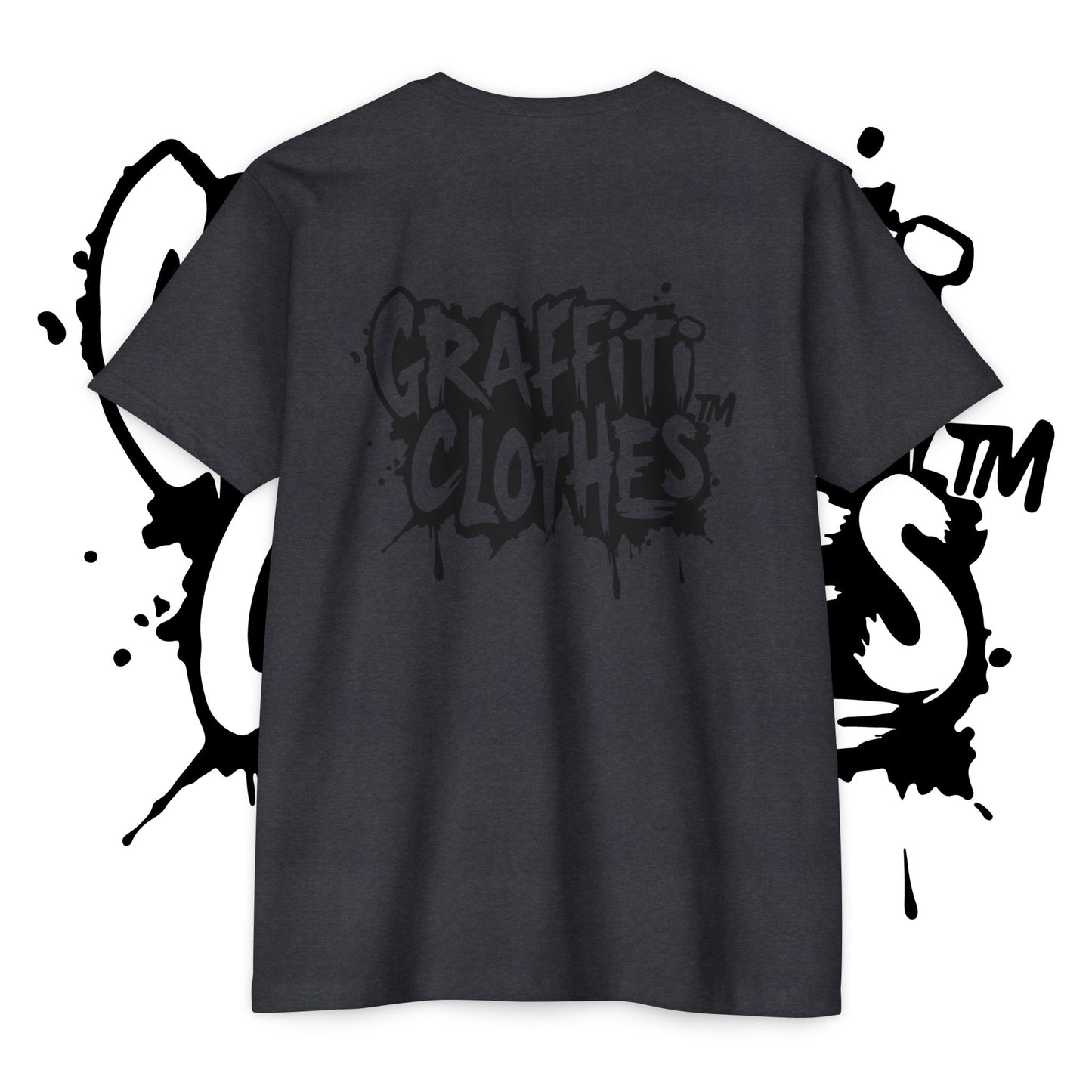 T-Shirt — "Real Men Talk About Their Shit" Bold Graphic Tee (Graffiti Clothes)