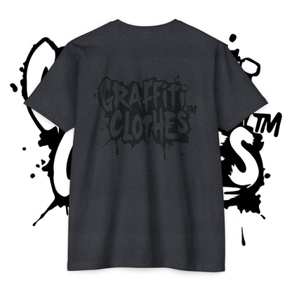 T-Shirt — "Real Men Talk About Their Shit" Bold Graphic Tee (Graffiti Clothes)