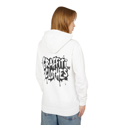 Graffiti Clothes Hoodie — "Don't Hate the Media Become the Media" Streetwear Pullover