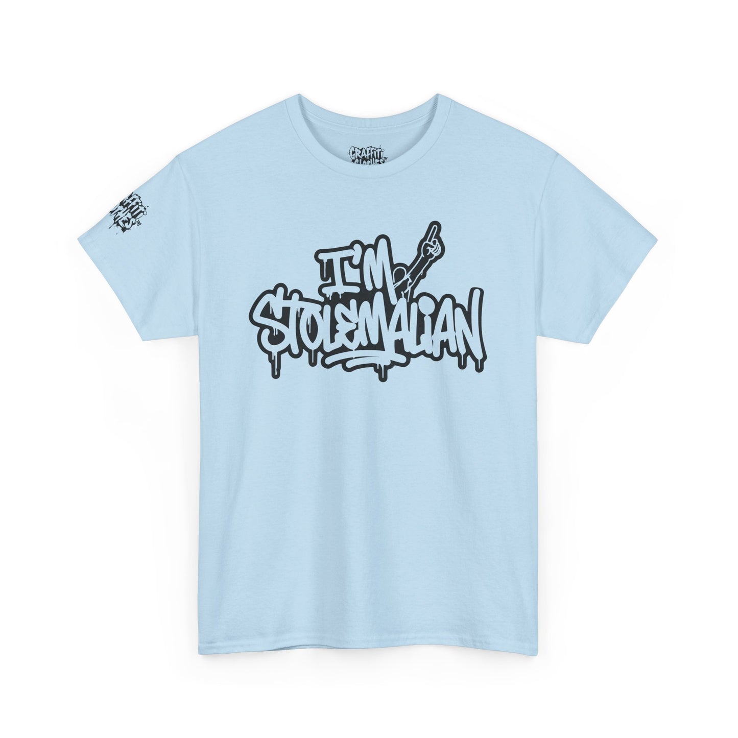 Graffiti 'I'm Stolemalian” Tee — Urban Streetwear T‑Shirt
