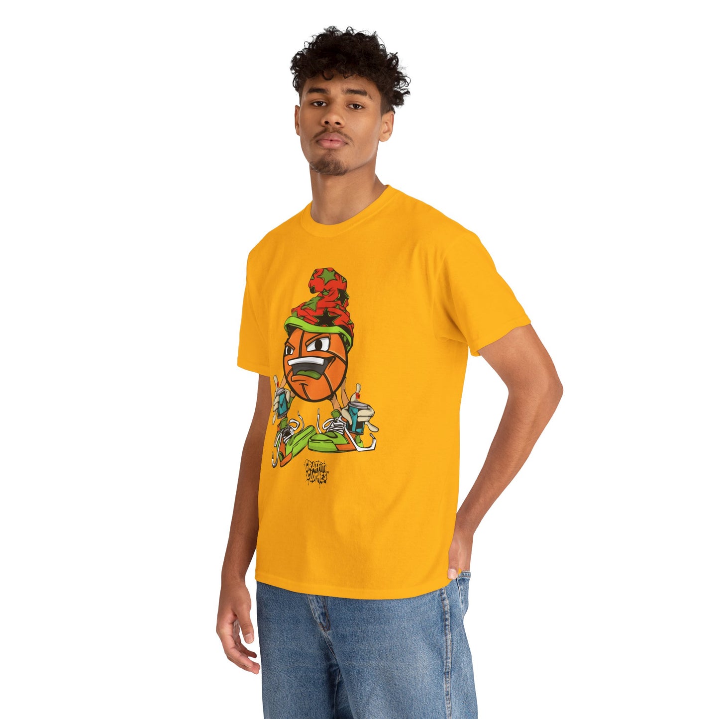 Basketball Graffiti Street Art Tee