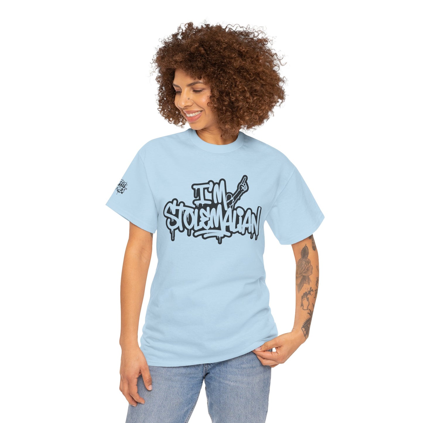 Graffiti 'I'm Stolemalian” Tee — Urban Streetwear T‑Shirt