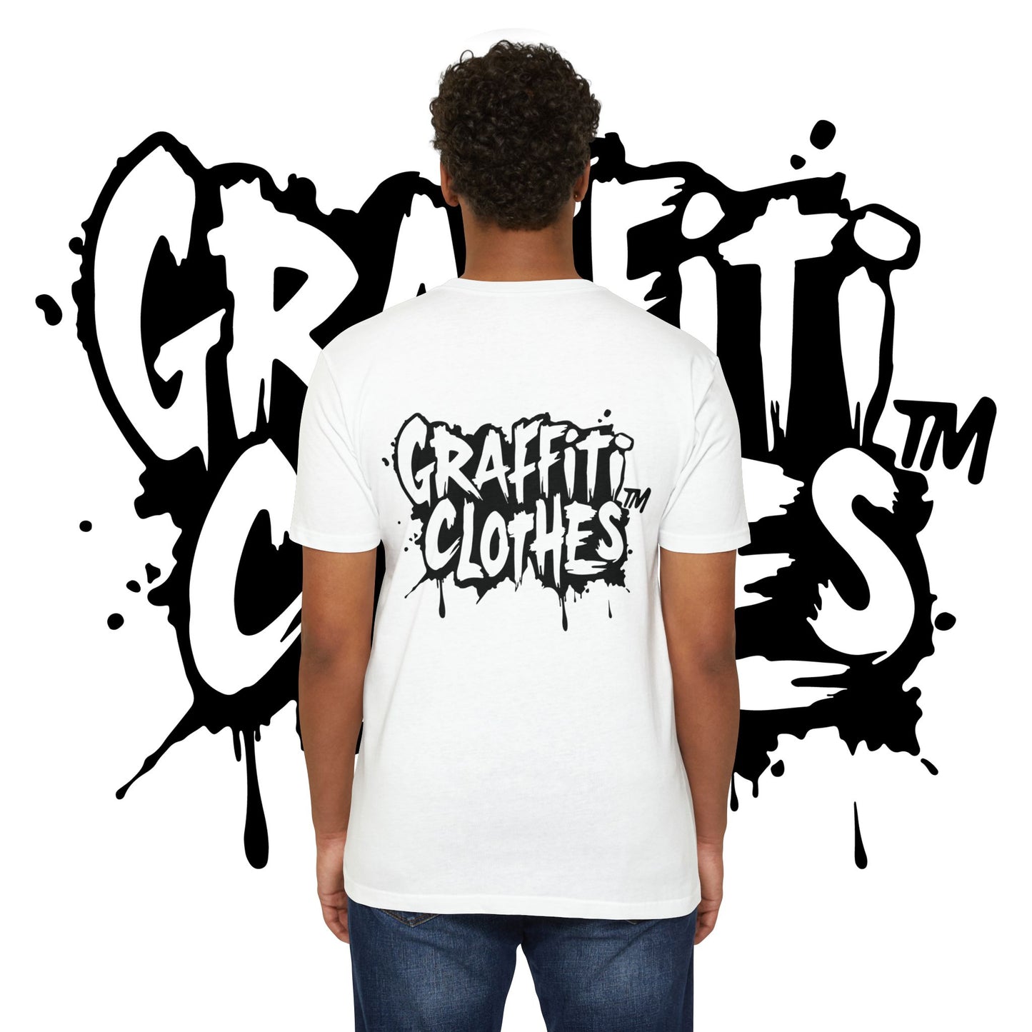 T-Shirt — "Real Men Talk About Their Shit" Bold Graphic Tee (Graffiti Clothes)