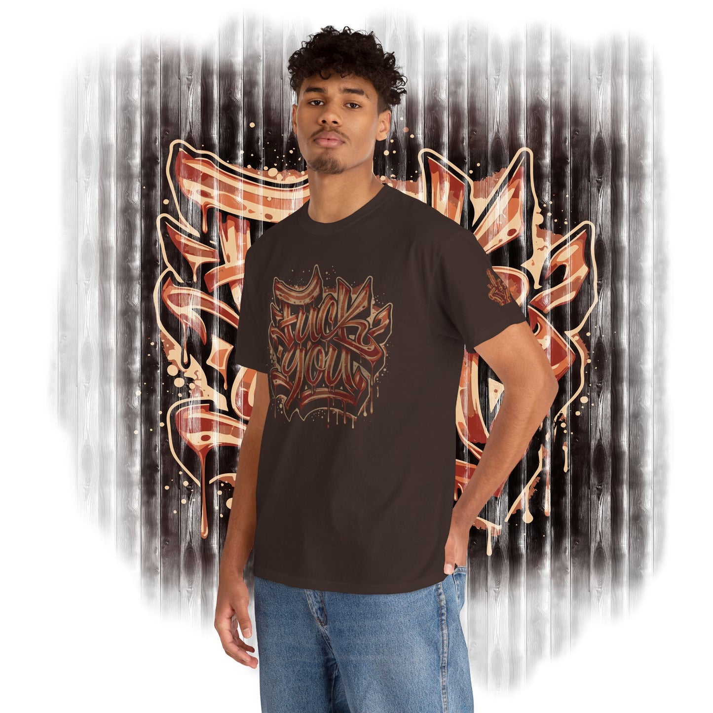 GRAFFITI CLOTHING F*UCK YOU BACON TEE