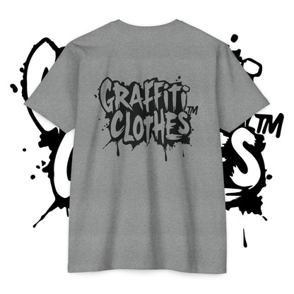 T-Shirt — "Real Men Talk About Their Shit" Bold Graphic Tee (Graffiti Clothes)