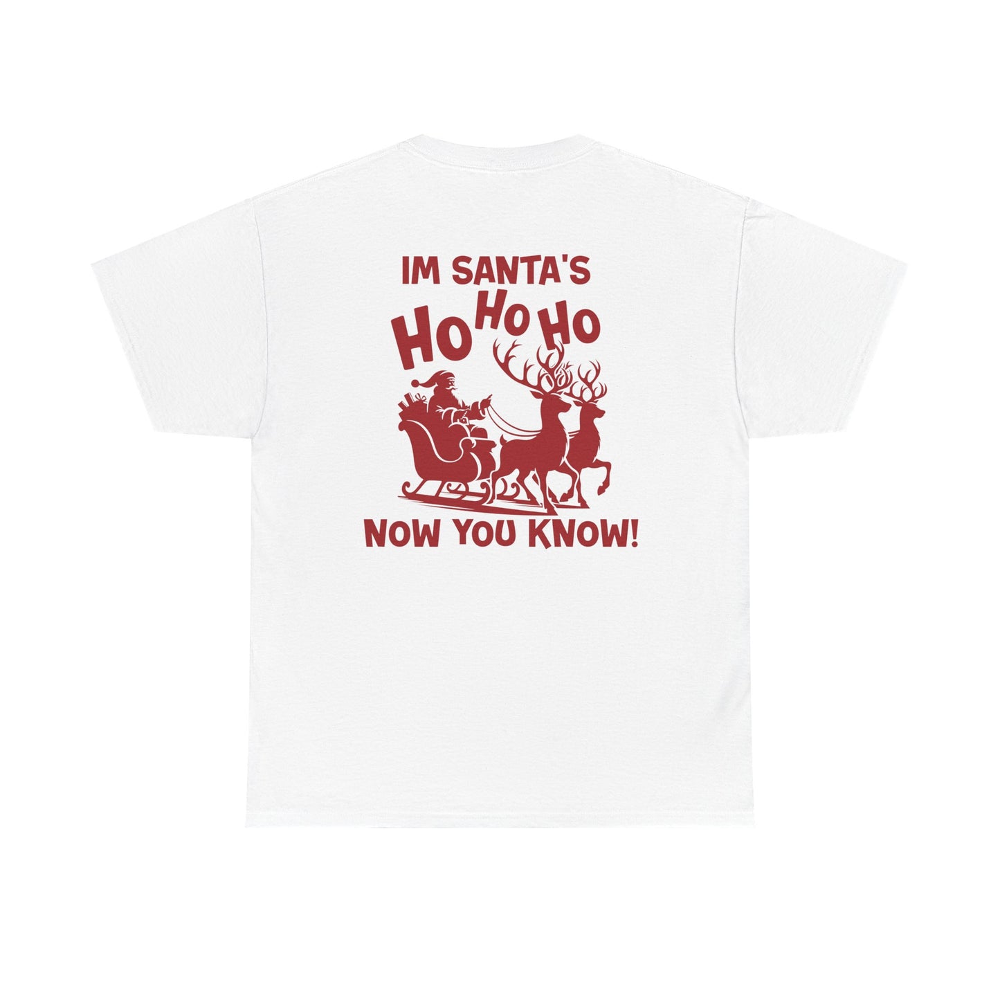 Funny Christmas Graffiti Tee — “I’m Santa’s …” Holiday Graphic T-Shirt